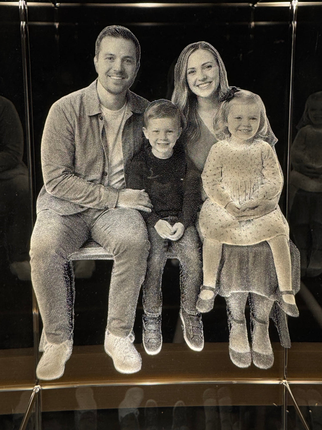 3D Foto in Kristal