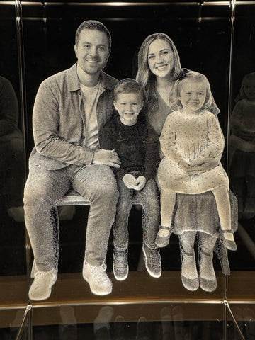 3D Foto in Kristal