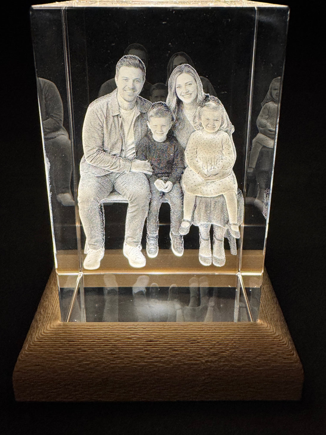 3D Foto in Kristal